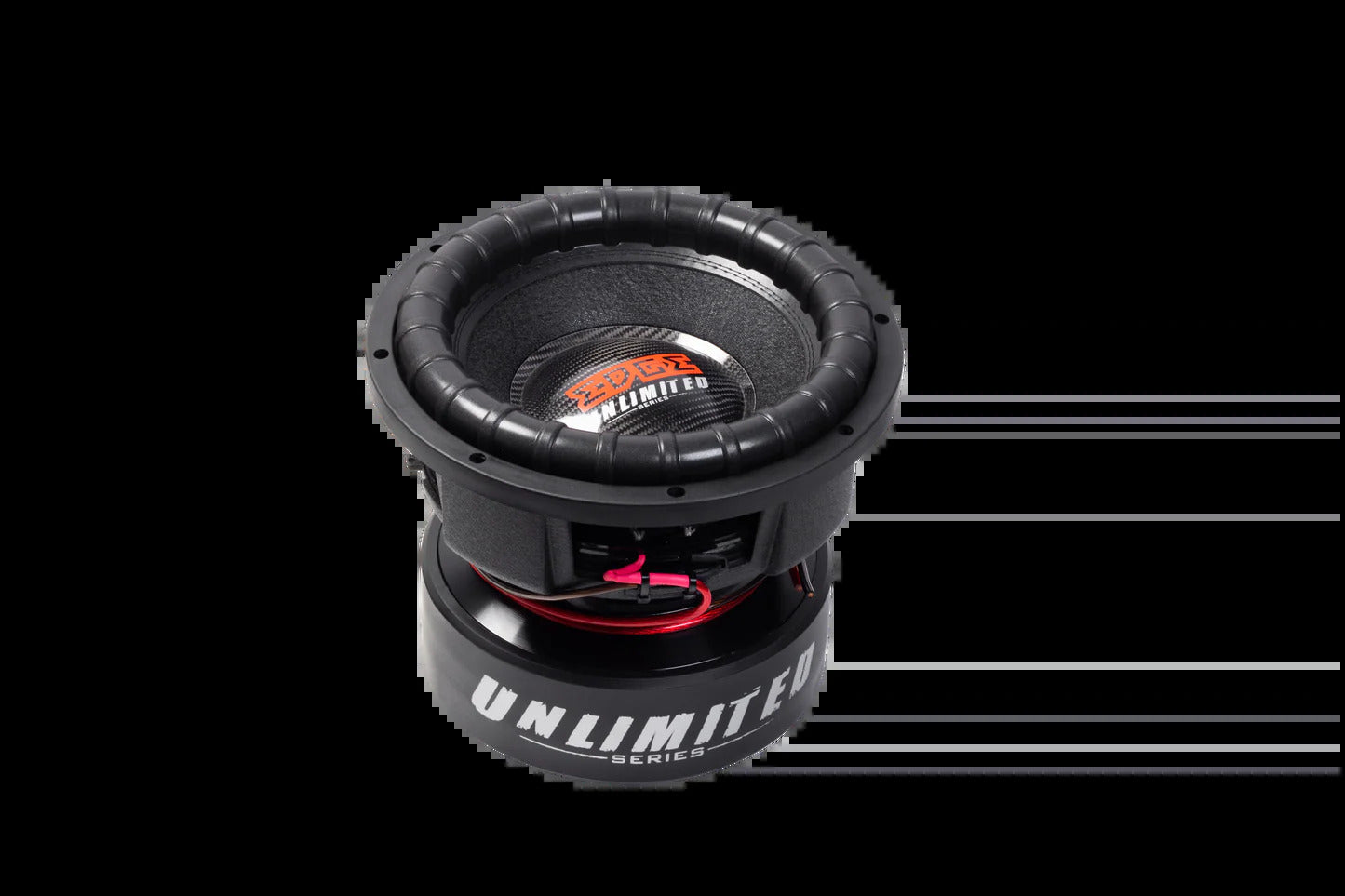 Edge EDU15SPL-E2 - Unlimited Series 15" Car Subwoofer 10,000W Max Power