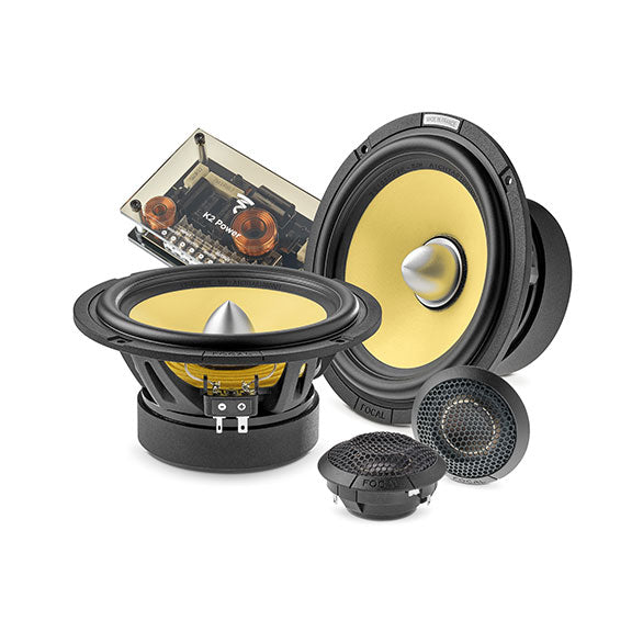 Focal ES165KX2E – Elite K2 6.5" (165mm) 2-Way Car Component Speakers