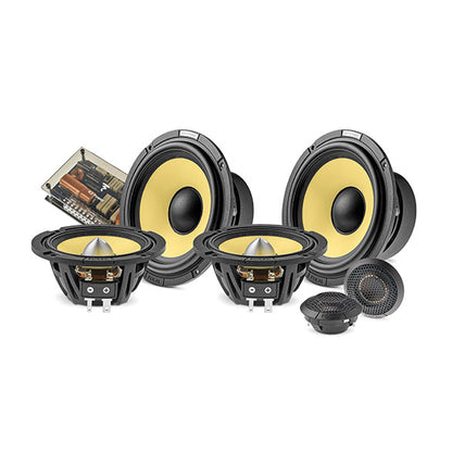 Focal ES165KX3E – Elite K2 6.5" (165mm) 3-Way Car Component Speakers