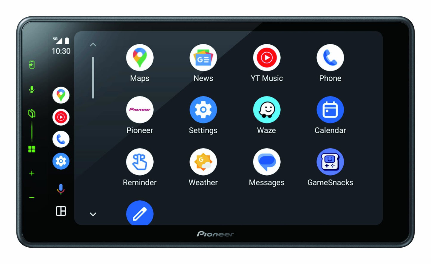 Pioneer SPH-EVO98DAB-1D - 9" Wireless CarPlay Android Auto DAB Bluetooth Stereo Floating Screen