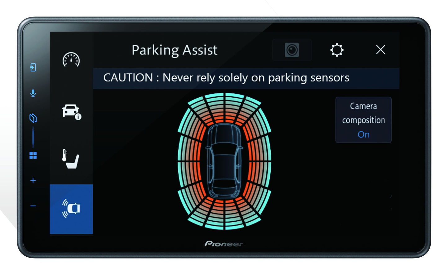 Pioneer SPH-EVO98DAB-1D - 9" Wireless CarPlay Android Auto DAB Bluetooth Stereo Floating Screen