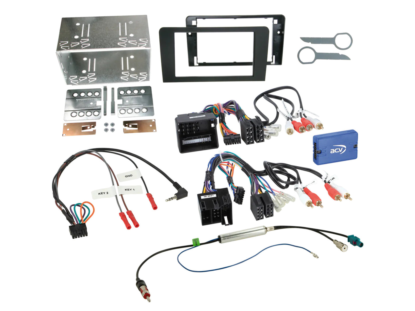 ACV 621320-14-1 - Audi A3 8P Double Din Fitting Kit