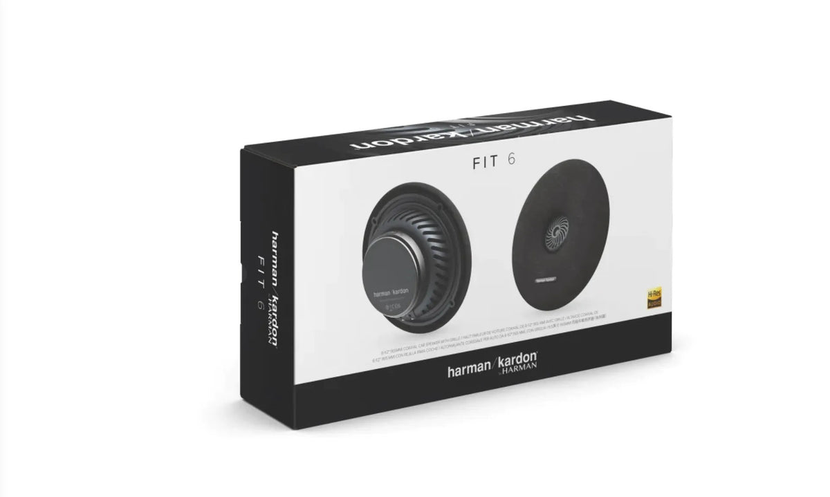 Harman Kardon FIT 6 - Fit Series 2-Way 6.5 Inch Hi-Res Coaxial Speakers