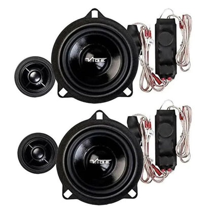 Vibe OPTISOUNDBMW4-V4 - Optisound 4 Inch BMW Plug and Play Component Speaker