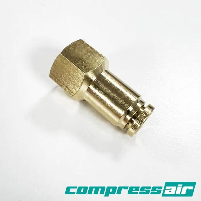 CompressAir CA21039 - Straight Female 3/8" FNPT - 3/8" PTC
