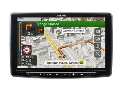 Alpine INE-F904DC – 9" Touch Screen, Built-in Navigation for Trucks, Campers and Large Motorhomes