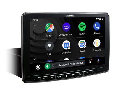 Alpine INE-F904DC – 9" Touch Screen, Built-in Navigation for Trucks, Campers and Large Motorhomes