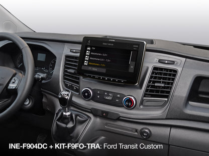 Alpine INE-F904DC – 9" Touch Screen, Built-in Navigation for Trucks, Campers and Large Motorhomes
