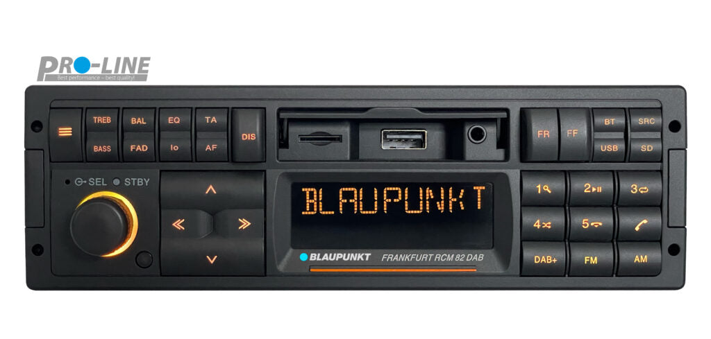 Blaupunkt Frankfurt RCM 82 DAB Retro Classic Car Stereo Bluetooth USB SD AUX