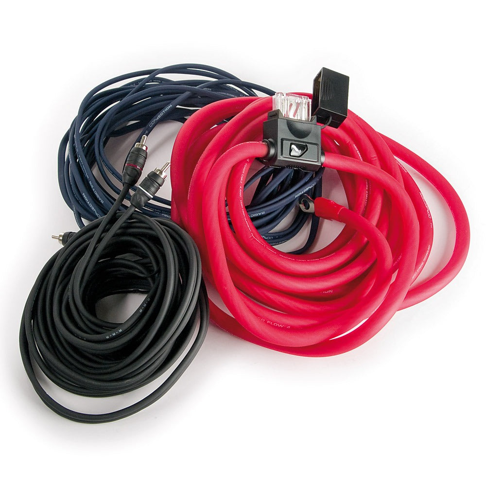 Connection by Audison FSK 700 – 4 AWG Complete Amplifier Wiring Kit