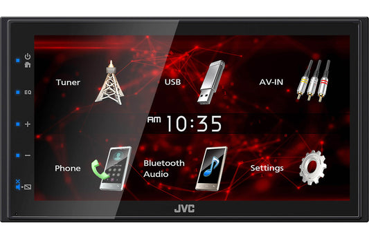 JVC KW-M180BT - 6.8” WVGA Digital Media AV Receiver with Built-In Bluetooth