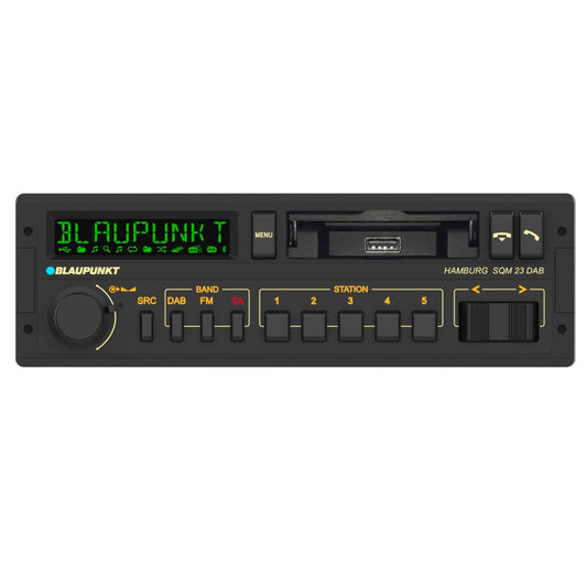 BLAUPUNKT HAMBURG SQM 23 DAB - Retro Classic Bluetooth DAB+ USB Stereo