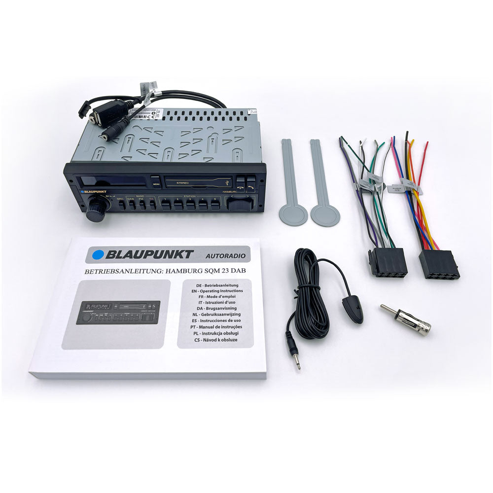 BLAUPUNKT HAMBURG SQM 23 DAB - Retro Classic Bluetooth DAB+ USB Stereo