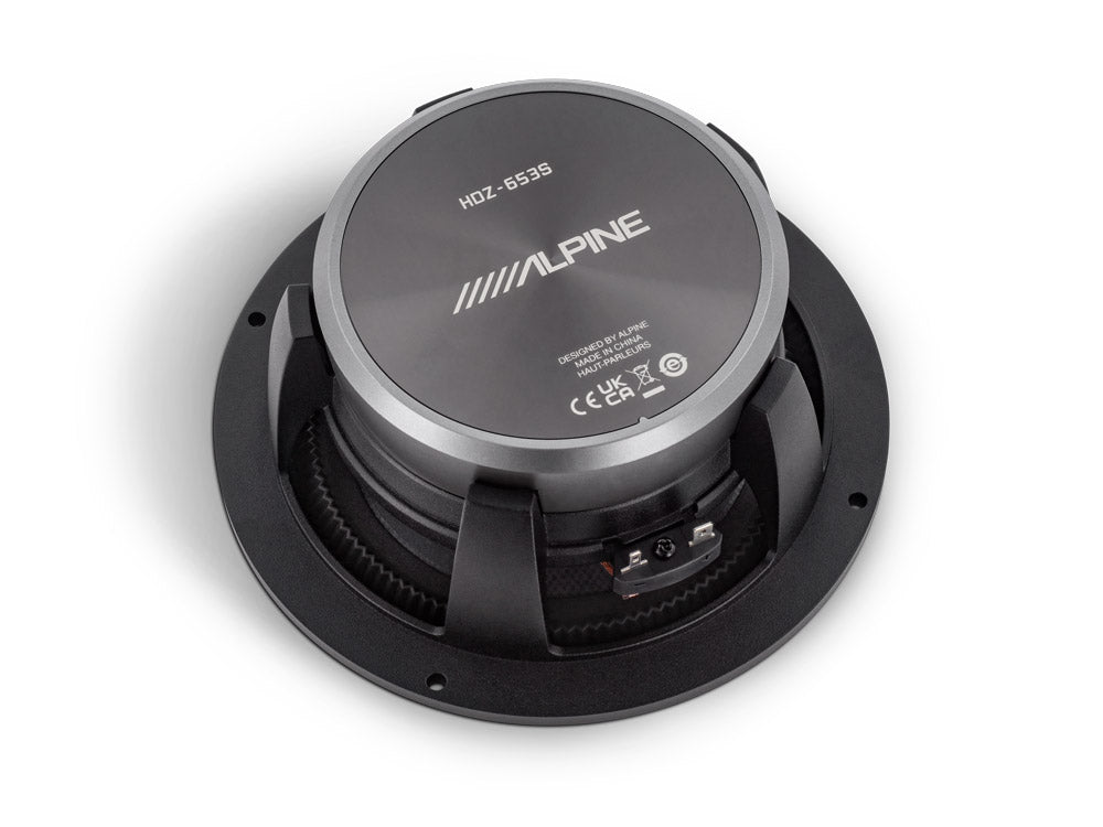 Alpine HDZ-653S - Status Hi-Res 6.5" 16.5cm 3-Way Slim-Fit Component Car Speakers