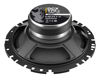 Hertz DCX170.3 - Dieci 6.7" Two-Way Coaxial Speakers