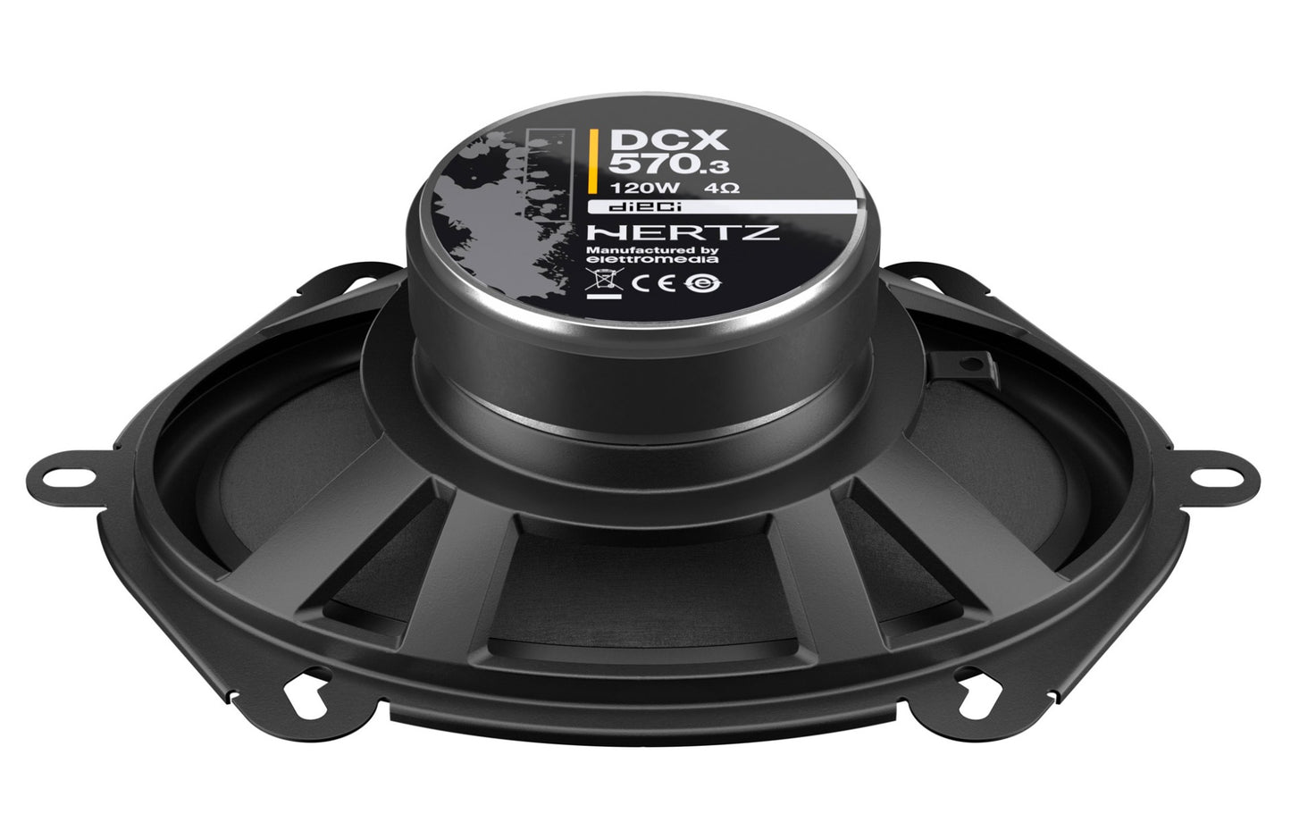 Hertz DCX570.3 - Dieci 5"x7" Two-way Coaxial Speakers