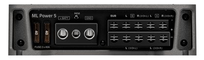 Hertz ML Power 5 - Mille 5 Channel Class D Amplifier