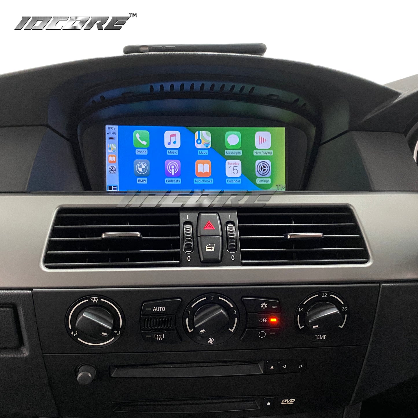 BMW CCC Wireless Apple CarPlay Android Auto Retrofit Interface 2003-2009