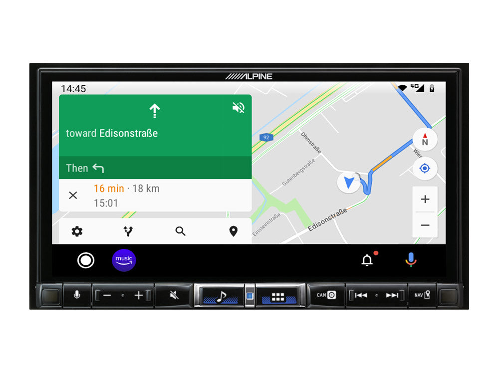 Alpine ILX-705D Wireless Carplay, 7" Mechless, DAB, Wired Android Auto, Bluetooth