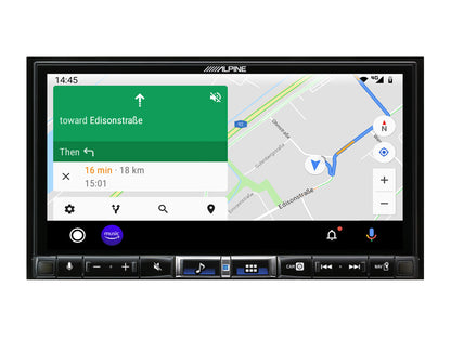 Alpine ILX-705D Wireless Carplay, 7" Mechless, DAB, Wired Android Auto, Bluetooth