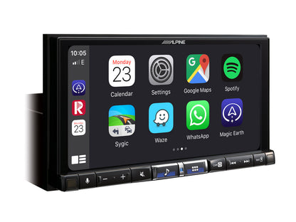 Alpine ILX-705D Wireless Carplay, 7" Mechless, DAB, Wired Android Auto, Bluetooth
