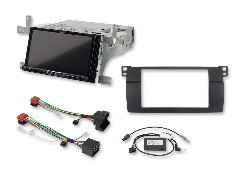 Alpine iLX-705E46 - 7" Touchscreen CarPlay Android Auto DAB Bluetooth Stereo for BMW E46