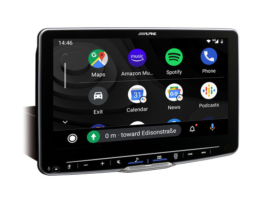 Alpine ILX-F905D Wireless Carplay, 9" Floating Screen, DAB, Wired Android Auto, Bluetooth