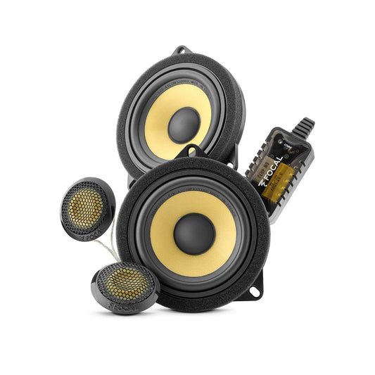 Focal ISBMW100KL Premium 2-Way Direct Fit Component Kit for BMW Vehicles