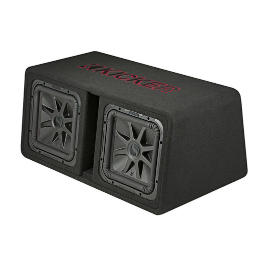 Kicker KA45DL7R122 - L7R Dual 12" Ported Loaded Subwoofer Enclosure