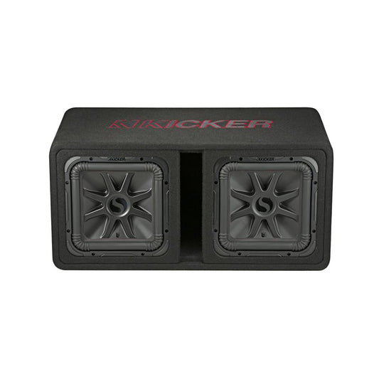 Kicker KA45DL7R122 - L7R Dual 12" Ported Loaded Subwoofer Enclosure