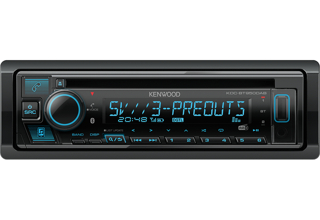 Kenwood KDC-BT960DAB - CD/MP3 Receiver USB Bluetooth DAB Stereo