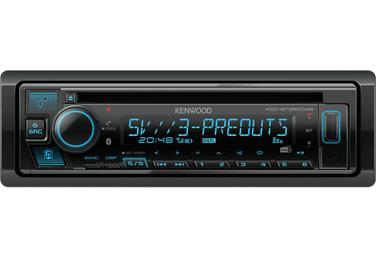 Kenwood KDC-BT960DAB - CD/MP3 Receiver USB Bluetooth DAB Stereo