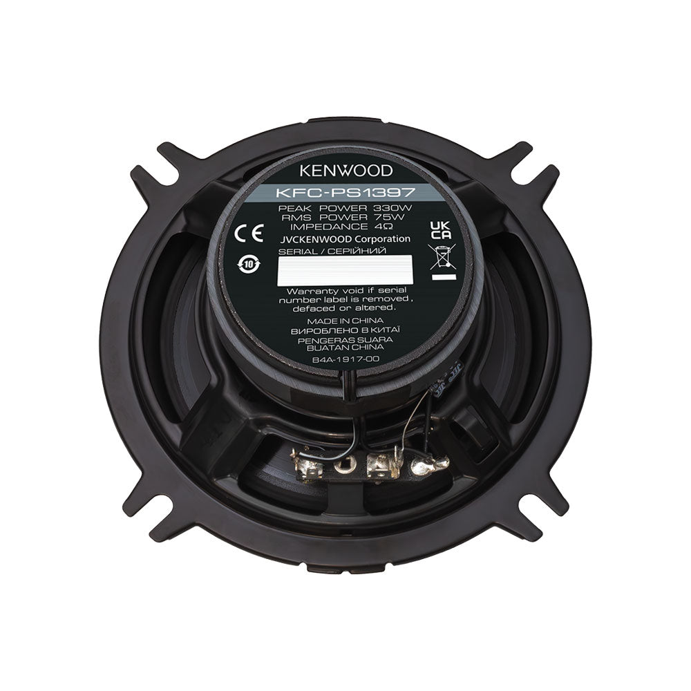 Kenwood KFC-PS1397 - 5.25" 2-Way Coaxial Speakers