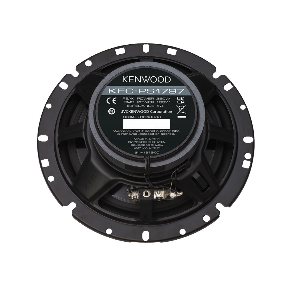 Kenwood KFC-PS1797 - 6.5" 2-way Coaxial Speakers