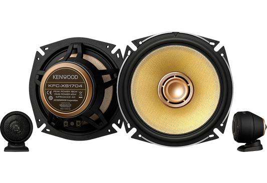 Kenwood KFC-XS1704 - XS-Series Hi-Res Audio 17cm Component Speakers