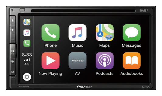 Pioneer AVH-Z5200DAB - 6.8” CarPlay, Android Auto, Bluetooth, DAB Stereo
