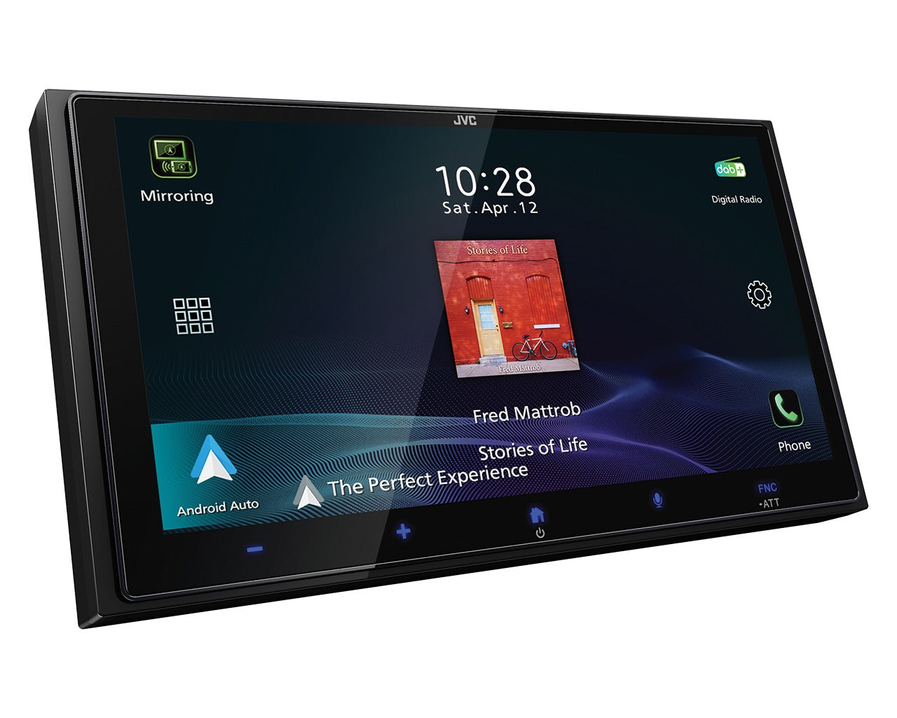 JVC KW-M795DBW - 6.92" HD Wireless Carplay, Android Auto, DAB Stereo