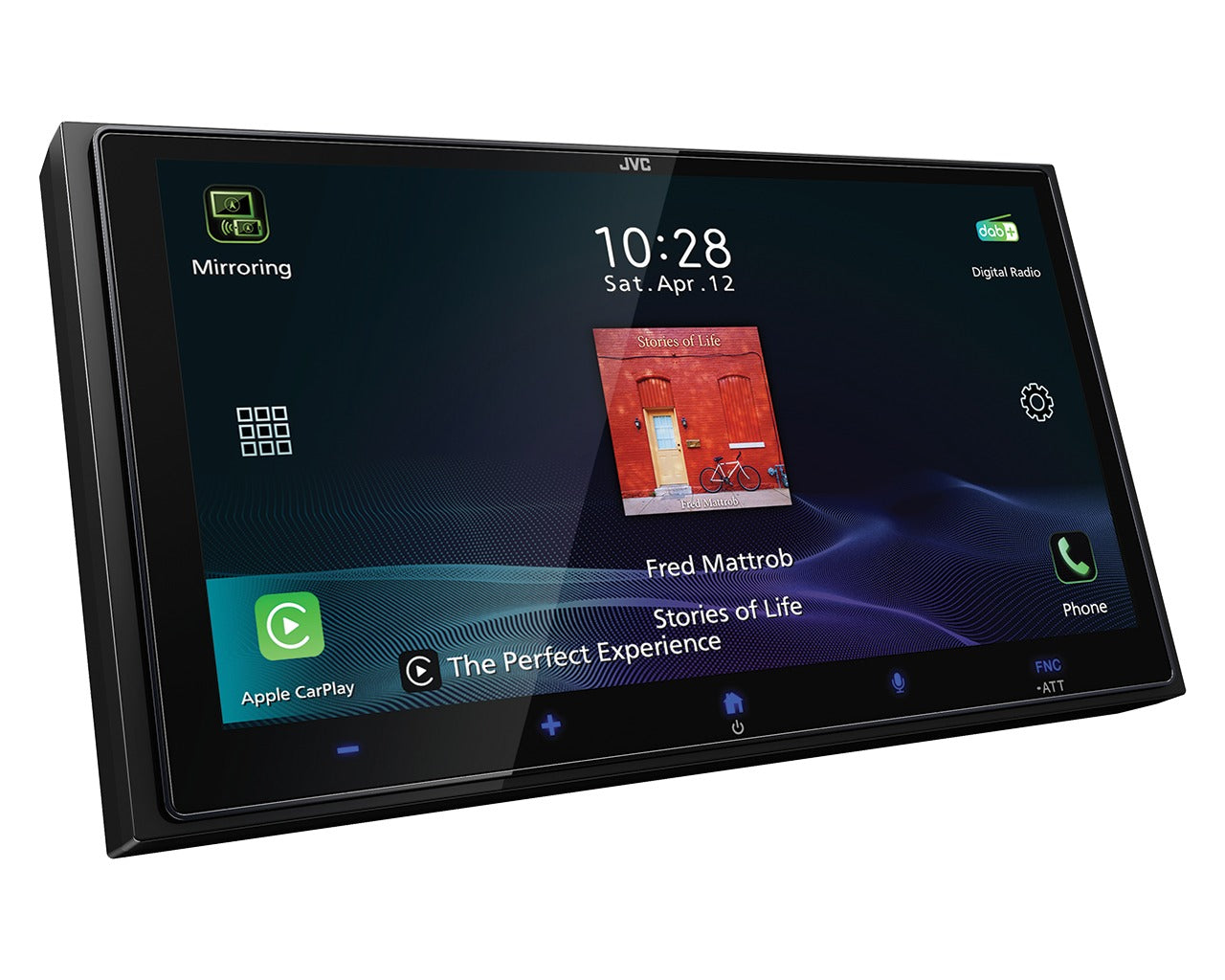 JVC KW-M795DBW - 6.92" HD Wireless Carplay, Android Auto, DAB Stereo