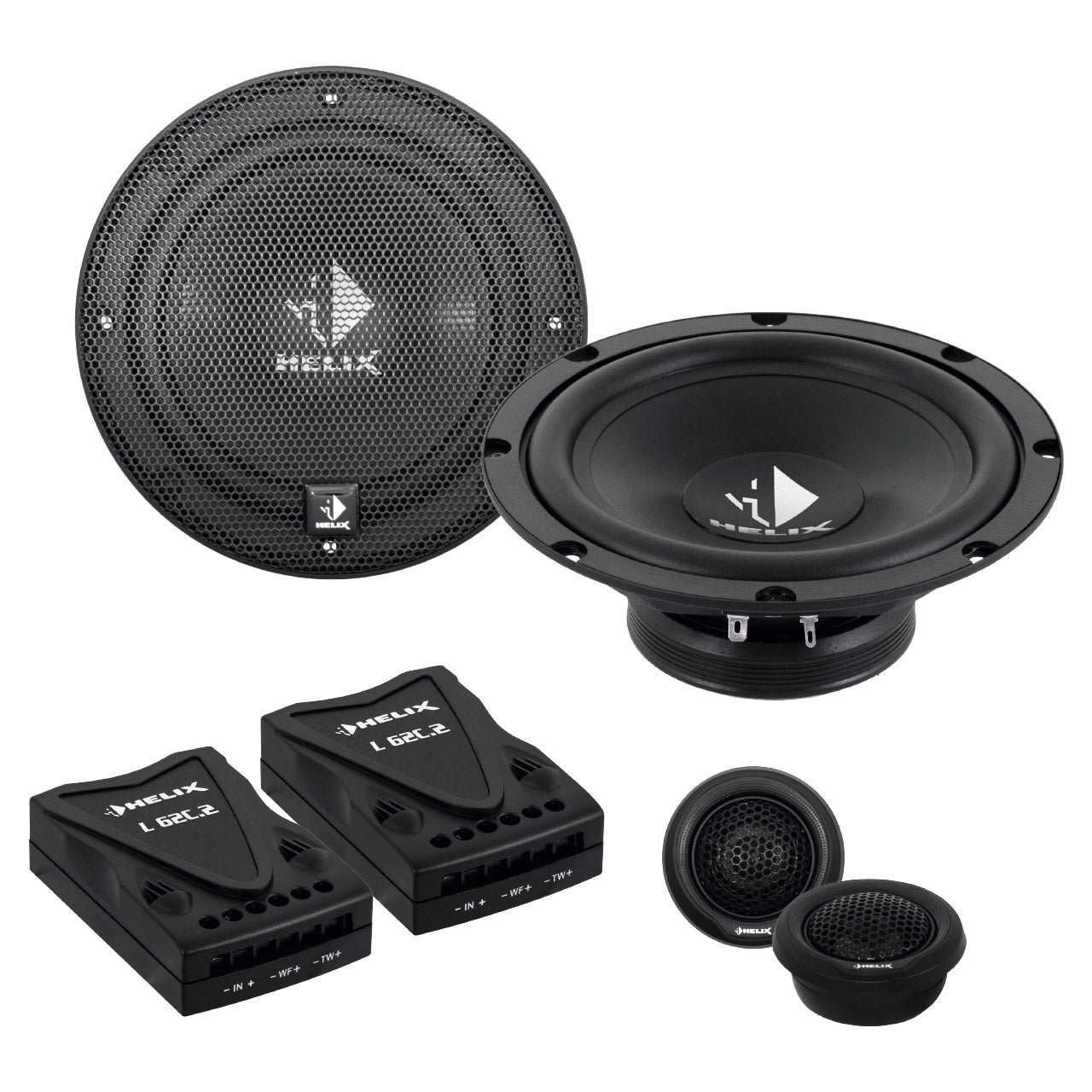 HELIX L 62C.2 16.5cm 6.5" 2-Way Component System 100W RMS / 200W Peak