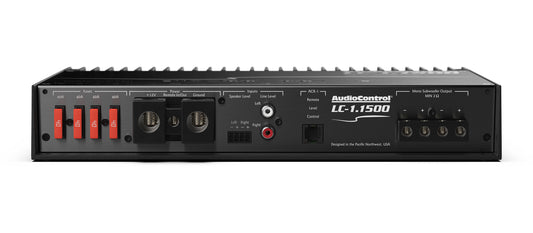 AudioControl LC-1.1500 High-Power Mono Subwoofer Amplifier with Accubass®