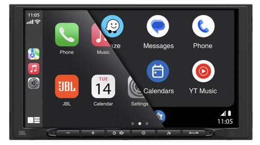 JBL Legend 700 - 7" Wireless Apple CarPlay & Android Auto Bluetooth Double DIN Stereo