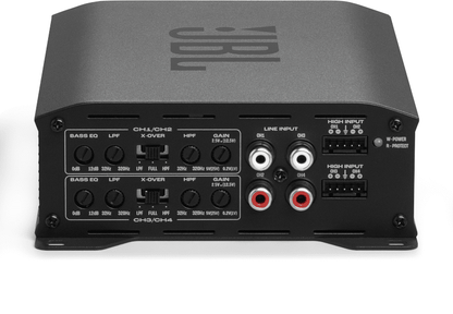 JBL Stage GT60041 - 4 Channel Class D Speaker Subwoofer Amplifier 1240W