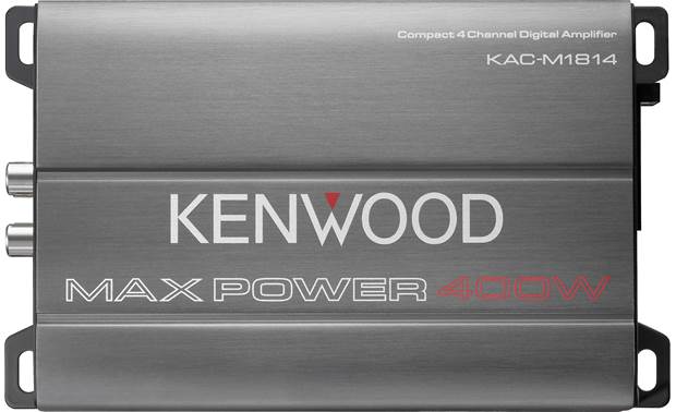 Kenwood KAC-M1814D - Compact 4 Channel Amplifier