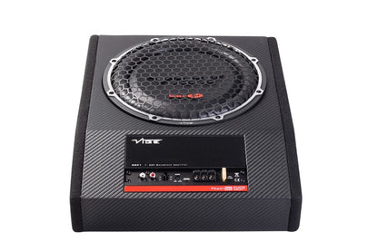 VIBE OPTISOUNDAUTO10A-V4 Slimline 10" Active Car Under Seat Subwoofer 900 Watts