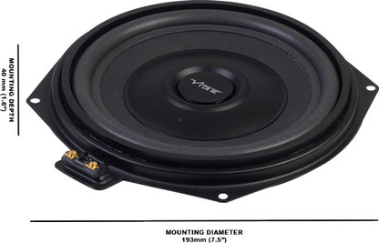 Vibe OPTISOUNDBMW82-V3 - 8" BMW Underseat 2ohm Subwoofer