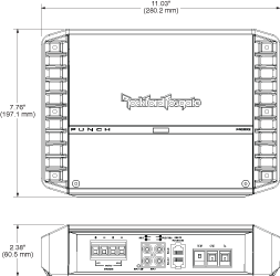 ROCKFORD FOSGATE PUNCH PM400X2