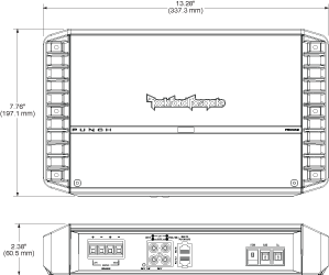 ROCKFORD FOSGATE PUNCH PM500X2