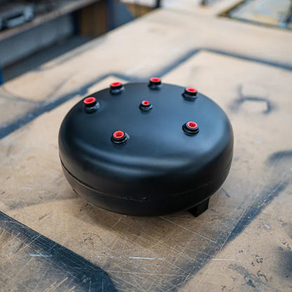 CompressAir 4 Gallon Black Pancake Tank