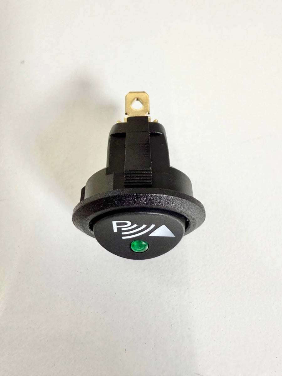 CAS-ROCKER-PARKING - Parking Aid Round Rocker Switch with On/Off Light