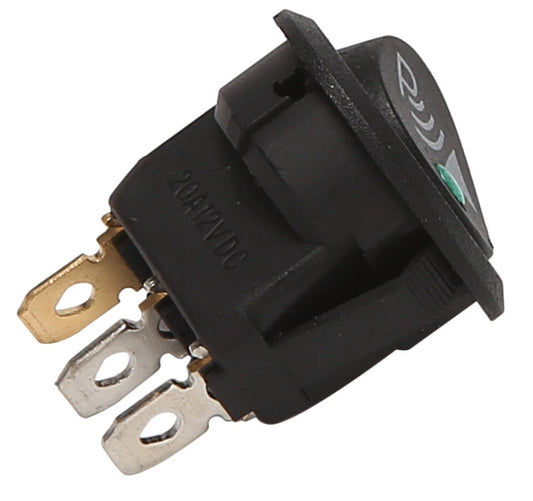CAS-ROCKER-PARKING - Parking Aid Round Rocker Switch with On/Off Light
